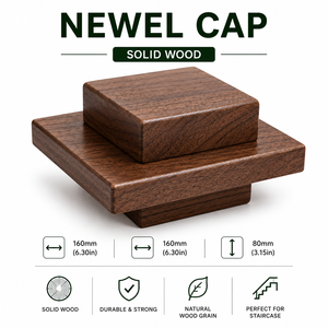 EFS Solid Wood Stair Parts Traditional Design Durable Eco-Friendly Oak Construction 1 Year Warranty Easy Installation for - Product Image 1