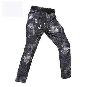 Summer Lightweight Canvas Thermal Softshell Straight Casual <b>Pants</b> EU Fit Fleece <b>Lined</b> Waterproof Windproof Cargo Outdoor Safari - Product Image 2