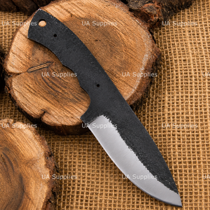 High Quality 1095 High Carbon Steel Full Tang <b>DIY</b> EDC Hunting Survival Camping Blank Blade OEM Customizable Knife Making <b>Kit</b> UA - Product Image 4