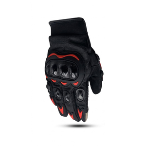 Guantes de Motocicleta Negros y Rojos, Guantes de Conducción con Dedos Completos, Pantalla Táctil, Impermeables, Transpirables, Equipo de Ciclismo para Exteriores - Product Image 4