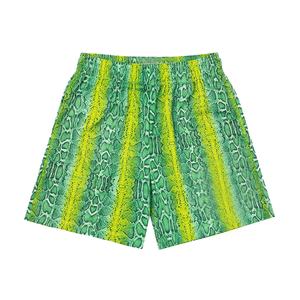 Shorts en maille à imprimé graphique personnalisé, entrejambe de 5 pouces, avec poche, style streetwear, hip-hop, derniers shorts décontractés, shorts de basket-ball pour hommes - Product Image 1