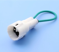 Connecteur de faisceau de câblage électrique automobile 3 voies mâle/femelle en cuivre/nylon avec pont de court-circuit, indice de protection IP67, 5A 12V