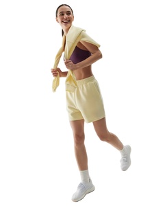 Compre Ahora Pantalones Cortos Deportivos de Algodón para Mujer, Transpirables, Suaves, con Cintura Elástica, de Secado Rápido, para Fitness, Uso Casual, OEM, ODM, Venta al Por Mayor - Product Image 4