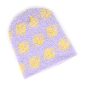 Bonnet en mohair de haute qualité, style cool, pour l'automne et l'hiver, résistant au froid, en tissu courant, ajustable, haute qualité - Product Image 4