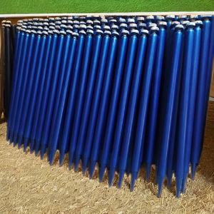 Guichets de cricket en bois de marque personnalisable 3 souches 32 pouces avec emballage standard de 5 pouces Équipement de terrain - Product Image 1