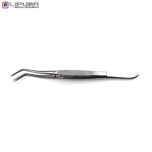 Pinzas Quirúrgicas Meriam de Acero Inoxidable de Calidad Premium, Pinzas de Precisión con Punta Fina para Uso Médico, Dental, de Laboratorio y Veterinario - Product Image 3