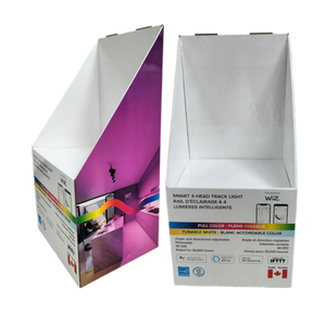 ชั้นวางกระดาษแข็งแบบป๊อปอัพสำหรับหลอดไฟ LED - Product Image 1