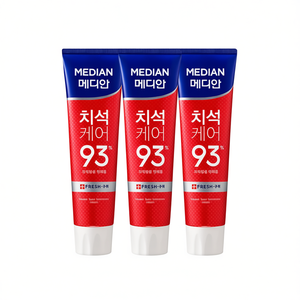 Dentifrice coréen Median Max Fresh (120g) Red Brush - Product Image 2
