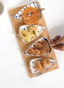 Plateaux de service en bois faits à la main au design moderne, décoration murale Art Déco pour la maison et la cuisine, support métallique personnalisé pour portrait - Product Image 2