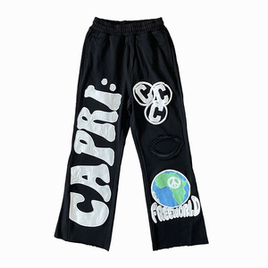 Pantalones Personalizados 100% Poliéster, Ligeros, de Pierna Ancha, Secado Rápido, Transpirables, Ropa Casual y Urbana Unisex para Hombre - Product Image 1