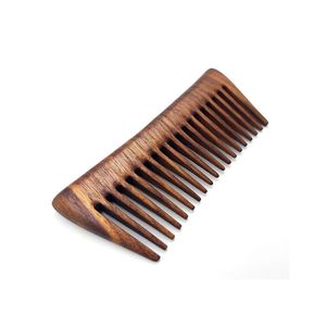 Peigne en bois rectangulaire fait main, poli, thème Amour, décoration de table pour la Saint-Valentin, artisanat à poser sur étagère - Product Image 6