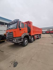 Sand And Stone Transport SINOTRUK HOWO NX 8x4 Dump Truck 400HP U Type Tipper Truck Q345 Steel Heavy Hauler - Product Image 4