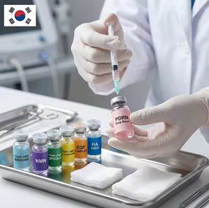 เซรั่ม PDRN ต่อต้านริ้วรอย กระชับผิว ขาวกระจ่างใส ผสมกลีเซอรีนและไฮยาลูรอนิก แอซิด ทองคำ 24k สำหรับผลิตภัณฑ์ดูแลผิวแบบเกาหลี รับผลิตแบบ OEM ODM - Product Image 3