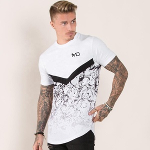 เสื้อยืดเจอร์ซีย์พิมพ์ลายกราฟิกสีสันตามสั่งสำหรับผู้ชาย พิมพ์ลายตัวหนา ทรงโอเวอร์ไซส์ ไซส์พลัส ระบายอากาศได้ดี สไตล์สตรีทแวร์ ฮิปฮอป - Product Image 5