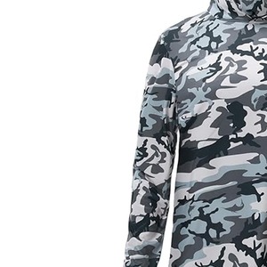 Sudadera con Capucha de Camuflaje para Hombre, Protección UPF 50 Anti-UV, Manga Larga, Ropa de Pesca, Poliéster Estampado, Prenda Superior de Alto Rendimiento para Exteriores - Product Image 5