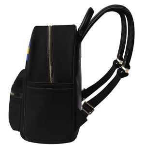 Sac à dos décontracté noir pour femmes, sac à dos de voyage léger et tendance pour dames, grande capacité, sac à bandoulière quotidien pour l'école et le collège - Product Image 2