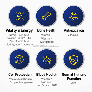 OEM Corée Multivitamine quotidienne 60 comprimés avec minéraux pour le soutien énergétique et immunitaire - Product Image 5