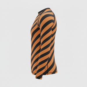 Unisex Long Sleeve Rash Guard Compression Fit Quick Dry Athletic Swim Shirt <b>Surf</b> Top Protective Activewear for Surfing - Product Image 3