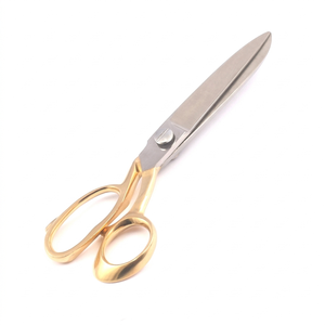 Tijeras de Sastre Nuevas de Acero Inoxidable con Borde Dentado y Mango Dorado para Costura, Modificación de Prendas y Bordado DIY, 8 Pulgadas, Calidad Superior - Product Image 2