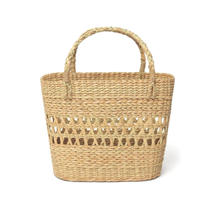 Handcrafted Jute <b>Picnic</b> <b>Basket</b> with Handles Natural Woven Storage <b>Basket</b> for Outdoor <b>Picnics</b> Beach Trips Grocery Shopping Home - Product Image 1