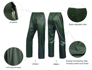 Traje Impermeable de Secado Rápido para Lluvia, Conjunto de Chaqueta y Pantalones para Exteriores, Fabricante Profesional de Trajes de Pesca Transpirables para Exteriores - Product Image 3