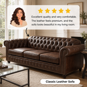 Modern Minimalist Midcentury 3-Seater <b>Wooden</b> <b>Frame</b> Eco-Friendly <b>Sofa</b> Oak Legs Portable for Villa Park Living Room Workshop Use - Product Image 6