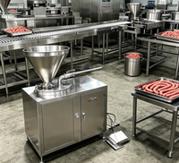 Ligne de production industrielle de saucisses Embutidora Chorizo Machine automatique de fabrication de saucisses Prix