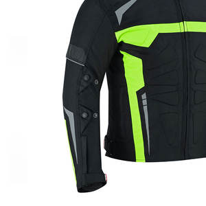 Chaqueta de Motocicleta Cordura para Hombre, Capa Exterior Resistente, Acolchado Protector, Impermeable, para Motociclismo, Turismo y Carreras - Product Image 4
