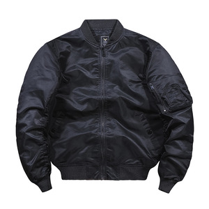 Chaqueta de Invierno para Hombre de Talla Grande, Color Sólido, de Alta Calidad, Estilo Bomber - Product Image 6