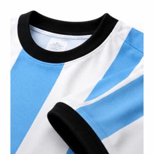 เสื้อฟุตบอลแบบสั่งทำพิเศษ แขนสั้น ระบายเหงื่อได้ดี พิมพ์ลายชื่อทีม 00 ด้วยเทคนิคฮีททรานเฟอร์ ทรงปกติ สำหรับผู้ใหญ่ ด้านหน้า - Product Image 3