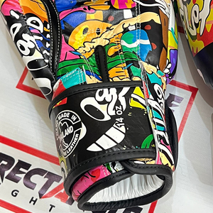 Guantes de Boxeo Fairtex Personalizados con Impresión de Kick Boxing y Muay Thai, Guantes de Boxeo Fairtex con Logotipo Personalizado, Guantes de Sparring Fairtex ODM - Product Image 2