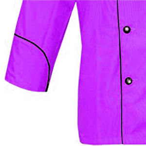 Conjunto de Chaqueta y Delantal de Chef de Manga Larga con Logotipo Personalizado, Tela de Lona Antiincrustante, Unisex, Precio Bajo, Muestra Gratis - Product Image 6