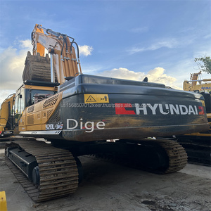 Excavatrice sur chenilles hydraulique coréenne Hyundai R520LVS d'occasion, 52 tonnes, pompe hydraulique Cummins, qualité industrielle, modèle 2018-2022 - Product Image 4