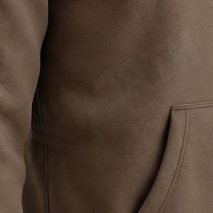 Sweat à capuche en gros, nouvelle couleur personnalisée, pull à capuche tendance, logo personnalisé, pull ample pour homme, sweat-shirts vintage en polaire avec poches - Product Image 5