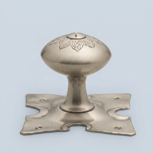 Traditional Brass Cabinet Knob Floral Design Drawer Furniture <b>Handle</b> High Quality Durable <b>Gold</b> Finished Kitchen <b>Wardrobe</b> - Product Image 2