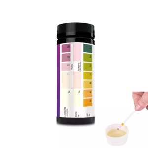 Bandelettes <span class=keywords><strong>de</strong></span> test <span class=keywords><strong>urinaire</strong></span> en gros pour l'identification rapide des leucocytes, des nitrites et du <span class=keywords><strong>pH</strong></span>, pour les infections urinaires (UTI), 100 bandelettes - Product Image 5