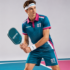 Ropa Personalizada para Pickleball, Camiseta Ecológica con Certificación REACH, Secado Rápido, Logotipo y Numeración Personalizados, Pedidos por Equipos - Product Image 1