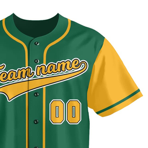 Hot Selling Men's Clothing Sportswear Baseball Jersey Wholesale Sublimation Plain <b>Blank</b> Baseball Jersey - Product Image 4