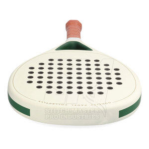 Raquette de Padel pour Hommes et Femmes, Équipement Sportif d'Extérieur, Nouveau Design 2026, Fibre de Carbone Légère, Construction Durable, Forme Diamant - Product Image 5