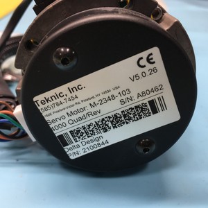 Teknic M-2348-103, 4000 Quad/Rev Servo Motor Delta - อุปกรณ์และอะไหล่เซมิคอนดักเตอร์ระดับโลกที่เชื่อถือได้จากเดลต้า - Product Image 3