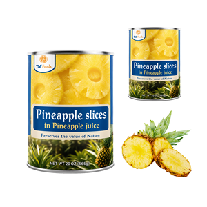 Wholesale Price Factory In Vietnam Deeply Sweet Canned <b>Pineapple</b> Slices in <b>Pineapple</b> Juice Customized Packaging - Product Image 1