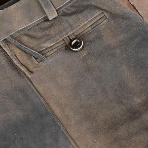 Vente en gros de Lederhosen pour hommes, shorts en cuir traditionnels bavarois, logo personnalisé pour l'Oktoberfest, fabricant de Trachten - Product Image 5