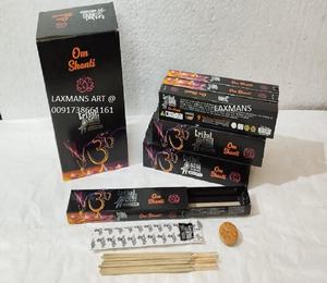 New Tribal Soul HD Band Om Shanti Varillas de incienso Premium perfumadas Paquete de 15 g Proveedor mayorista de India Varillas de incienso HD. - Product Image 1