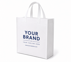 Premium <b>White</b> Non Woven Promotional Carry <b>Bag</b> with Printed Logo for Brand Campaigns Retailer Promotions Wholesale Export B2B USA - Product Image 6