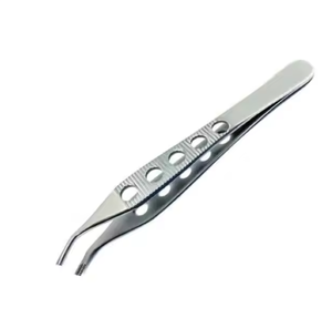 Pince à épiler chirurgicale droite TC 6'' (15 cm) en acier inoxydable de haute qualité pour tissus, pince à épiler dentaire TC - Product Image 4