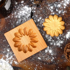 Moule à gâteau en spirale sculpté à la main, moule à pâtisserie en bois, moule à biscuits de qualité supérieure - Product Image 6