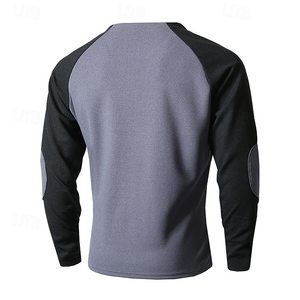 Camisetas de Invierno para Hombre, Personalizadas con Logotipo, 100% Algodón Orgánico, Tejido de Punto, Ecológicas, Antiarrugas, de Alta Calidad, Bordadas OEM - Product Image 2