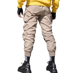 Pantalon cargo techwear pour homme, multi-poches, streetwear tactique, joggers kaki, style urbain hip hop cyberpunk, pantalon harem de haute qualité - Product Image 3