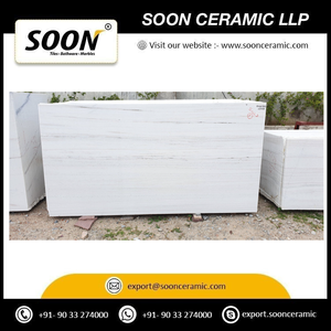 SOON CERAMIC Marbre Calcite Poli INDIAN LASA-2 Écologique Imperméable Grande Dalle Design Contemporain Revêtement Mural et de Sol - Product Image 3