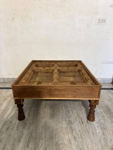 Modern Luxury Vintage Solid Wood <b>Coffee</b> <b>Table</b> <b>Tiles</b> Design Adjustable Height Custom Farmhouse Paradise Handicrafts Fast - Product Image 1